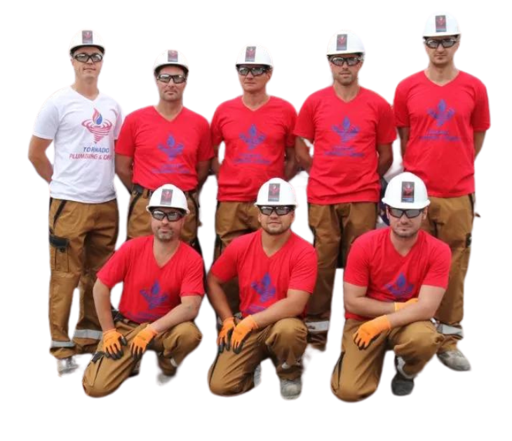 Plumbing team